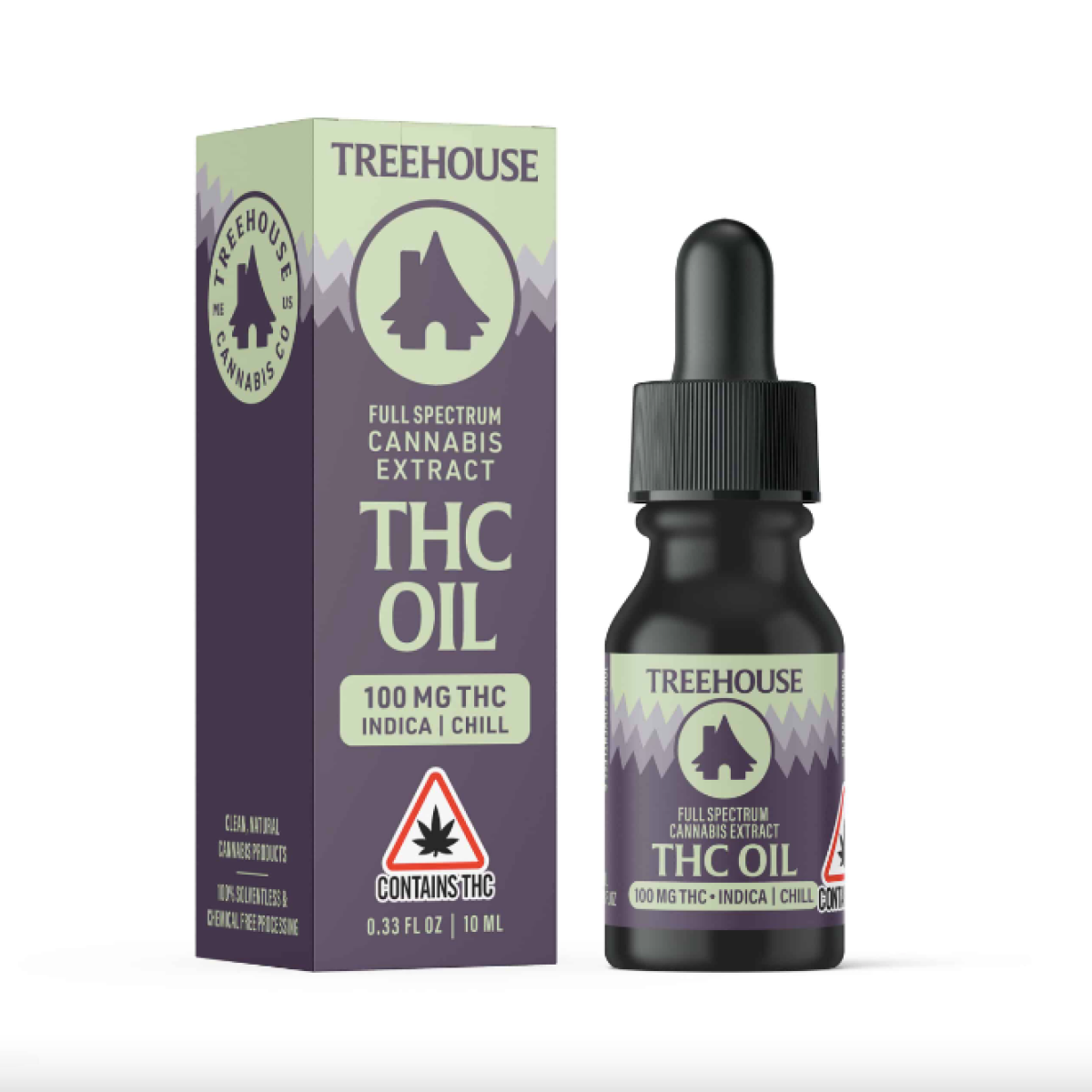 Photograph of product: TH-oui Oil Tincture - Oui'd - 100mg - Treehouse Oui'd (AU)