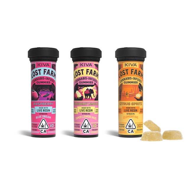 Photograph of product: Lost Farm Gummies - (S) Strawberry Lemonade (Super Lemon Haze)