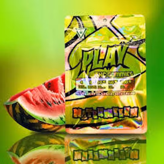 Photograph of product: Watermelon Gummies 200mg (4pk)