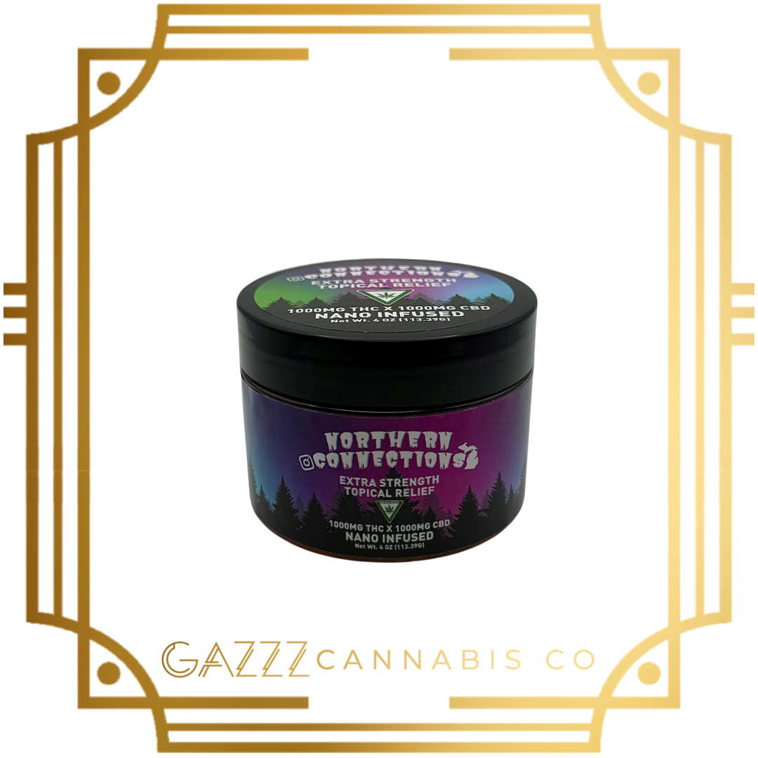 Photograph of product: Northern Connections | Body Rub Extra Strength - TH-oui:CBD