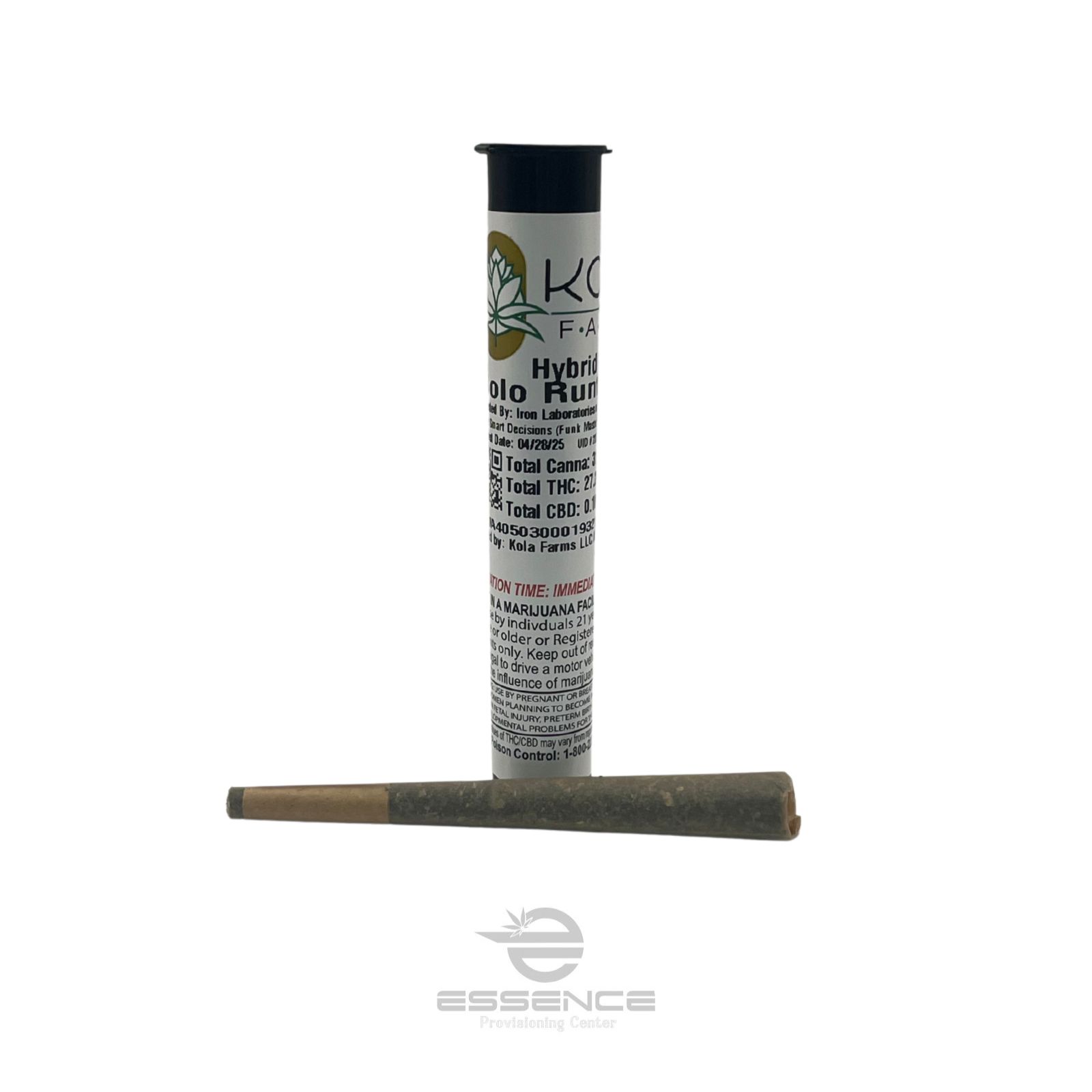 Photograph of product: Kola - Bolo Runtz Pre-Roll