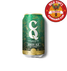 Photograph of product: CQ | Ginger Ale | 12oz/100mg