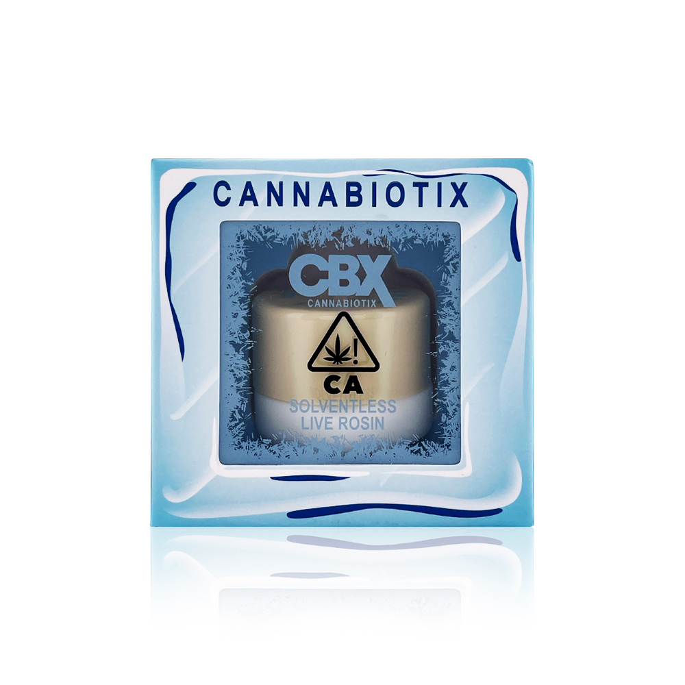 Photograph of product: CBX - Concentrate - Glue Flame - Tier 1 - Rosin - 1G