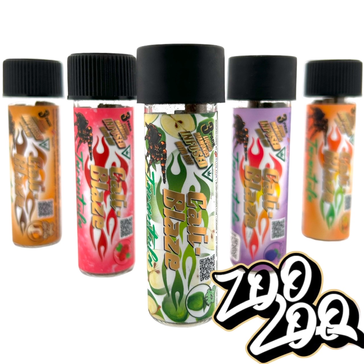 Photograph of product: Cali-Blaze 3Pk x Tarantulas | Pina Colada - Oui'd