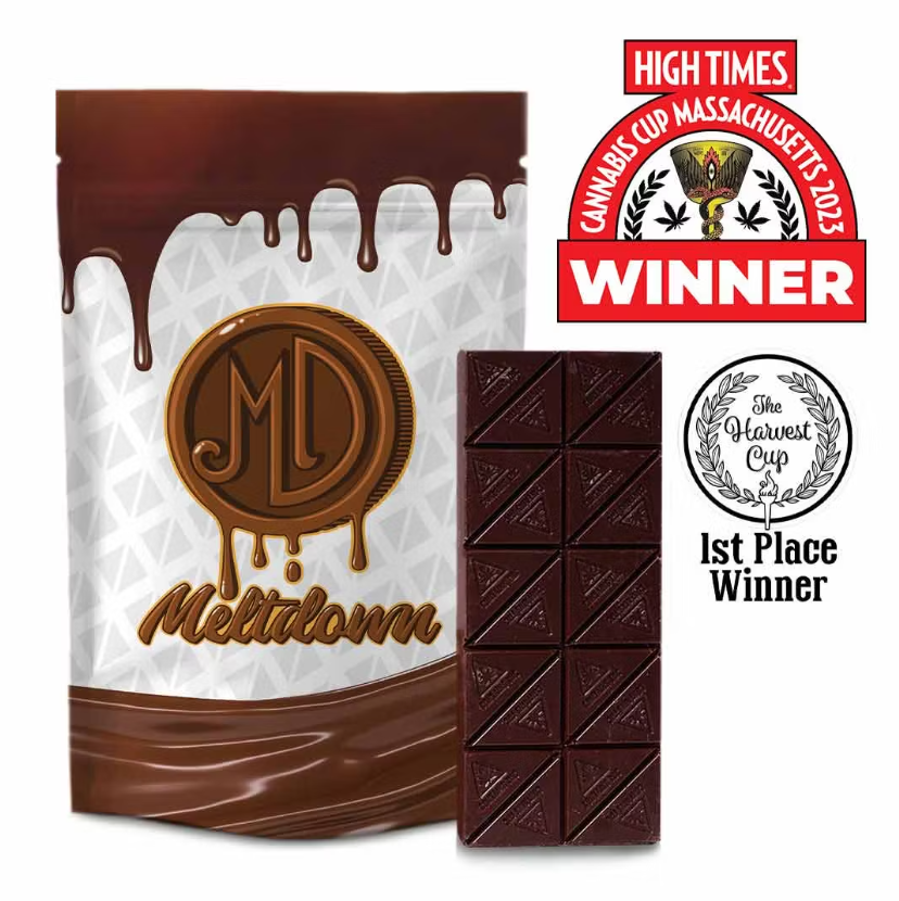 Photograph of product: Chocolate - Meltdown Devilishly Dark Chocolate Bar