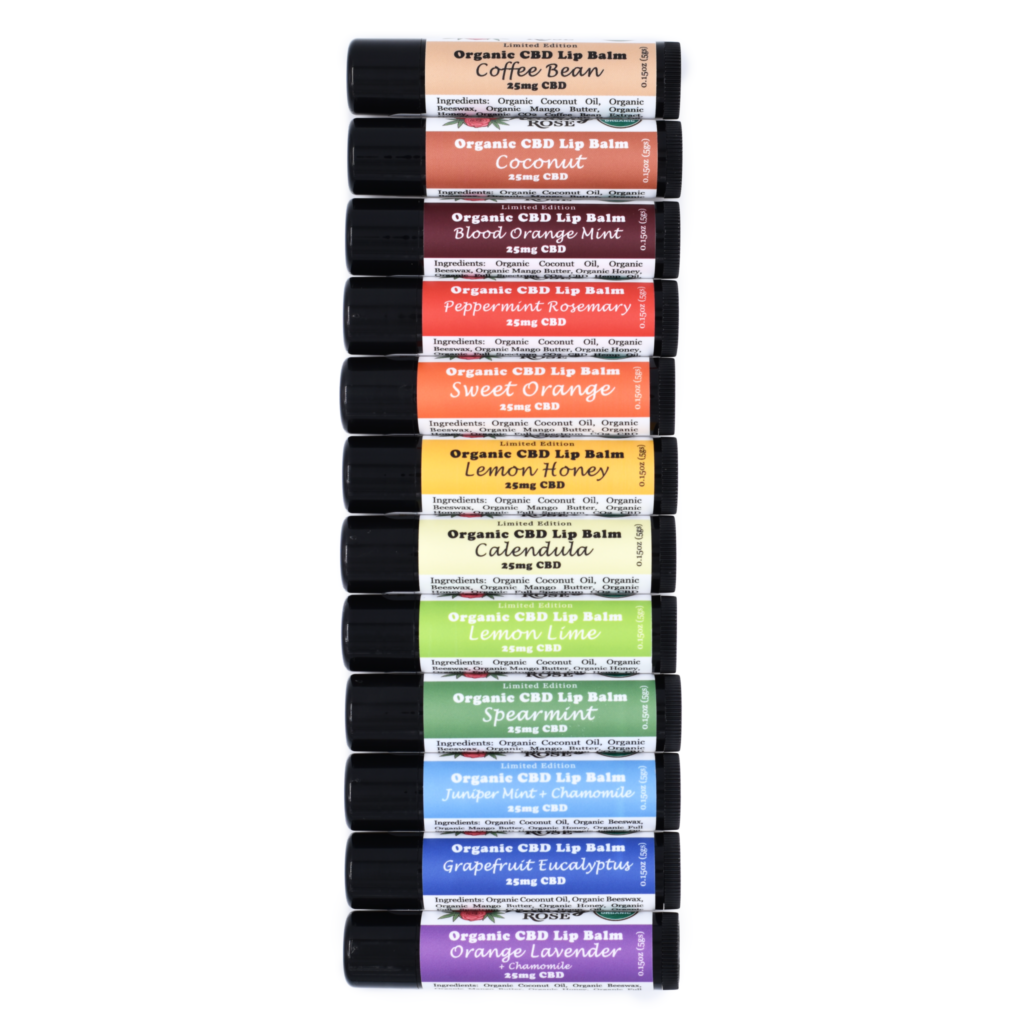 Photograph of product: The Healing Rose Lip Balm