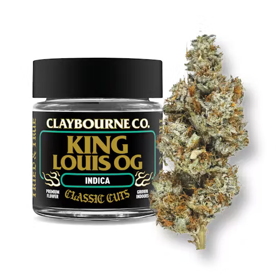 Photograph of product: King Louis OG - 3.5g (I) - Claybourne