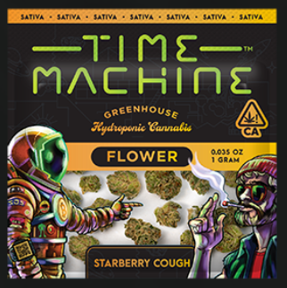 Photograph of product: [Time Machine] Flower - 1.0g - Starberry Cough (S)