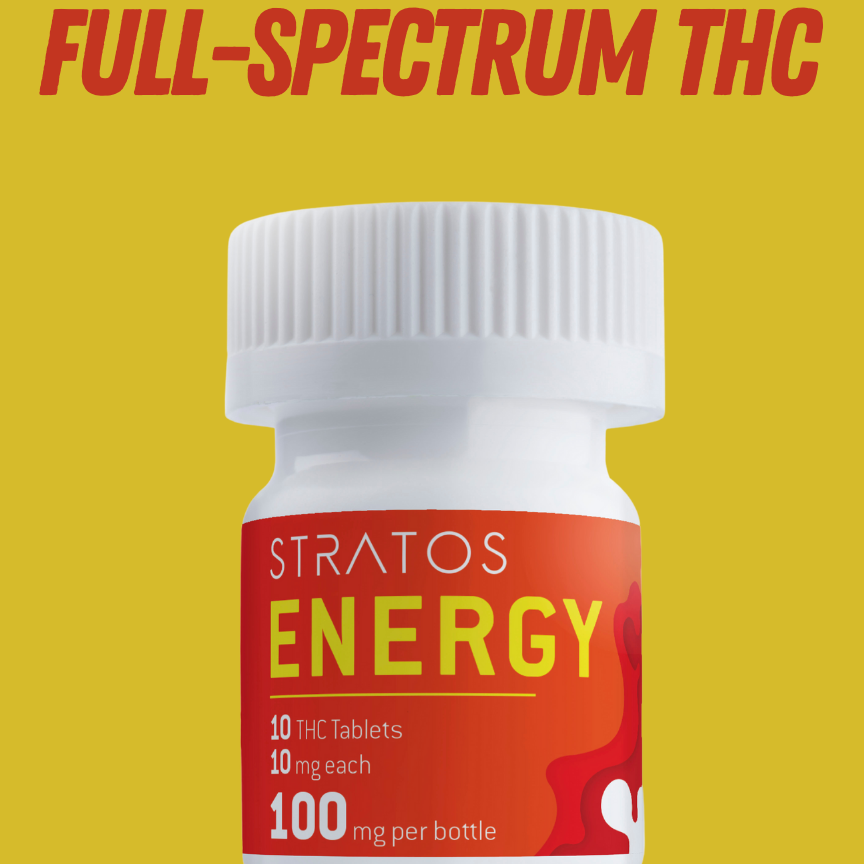 Photograph of product: Energy (S) - 100mg Tablet - Stratos
