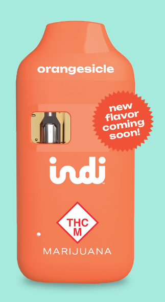 Photograph of product: Indi | Orangesicle | Disposable | 1g