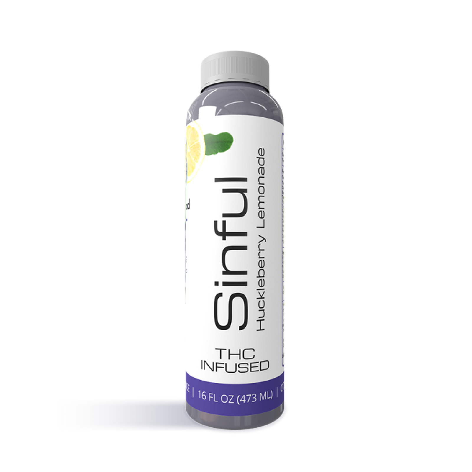 Photograph of product: Sinful Huckleberry Lemonade 16 oz