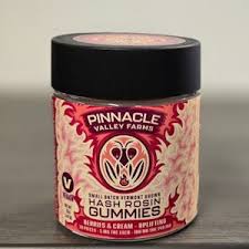 Photograph of product: 100mg Berries & Cream Gummies | Pinnacle Valley