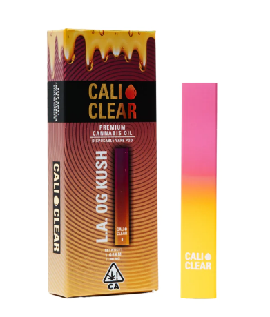 Photograph of product: Cali Clear L.A. OG Kush All-in-One Vape