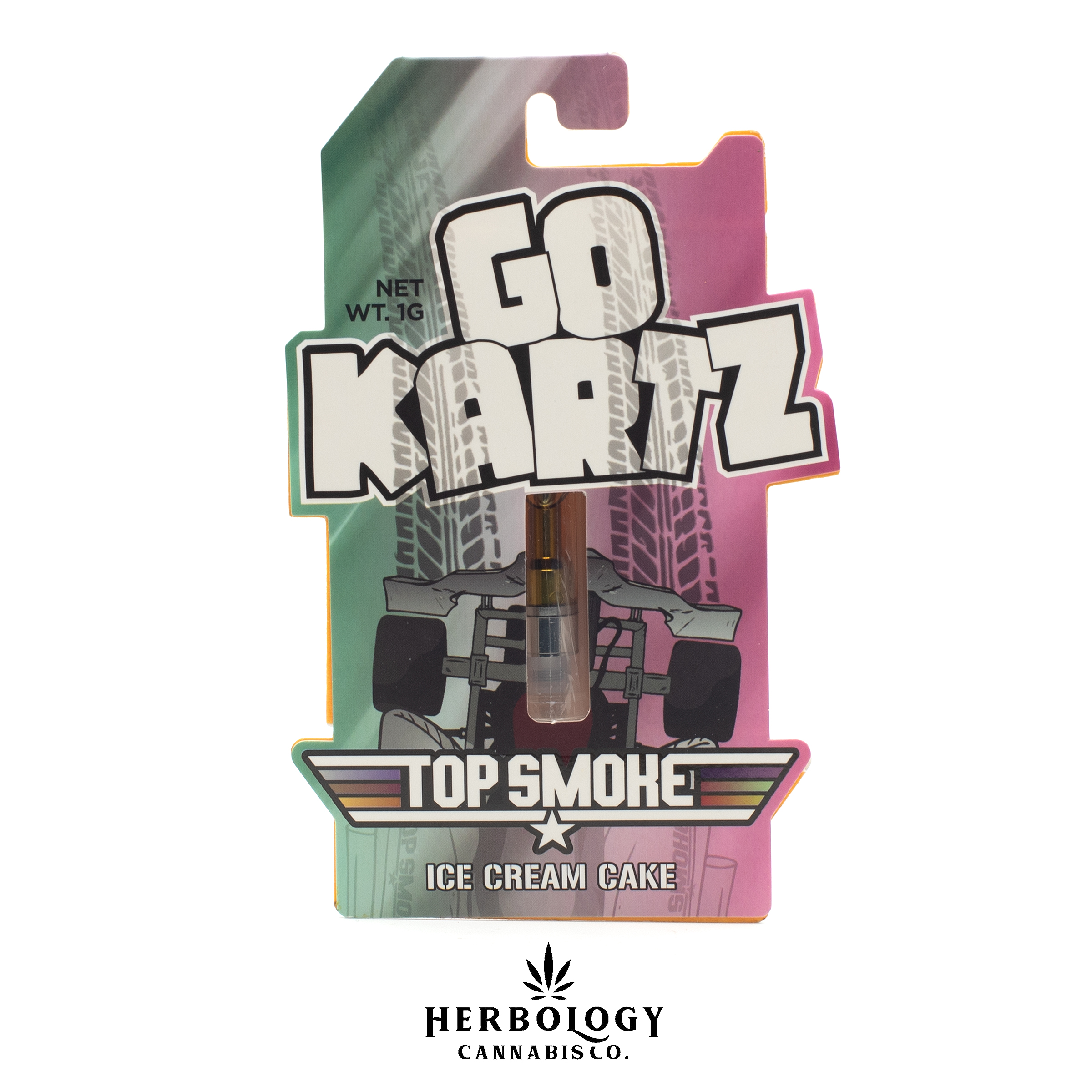 Photograph of product: Go Kartz | Distillate 510 Carts | Ice Cream Cake | 1g