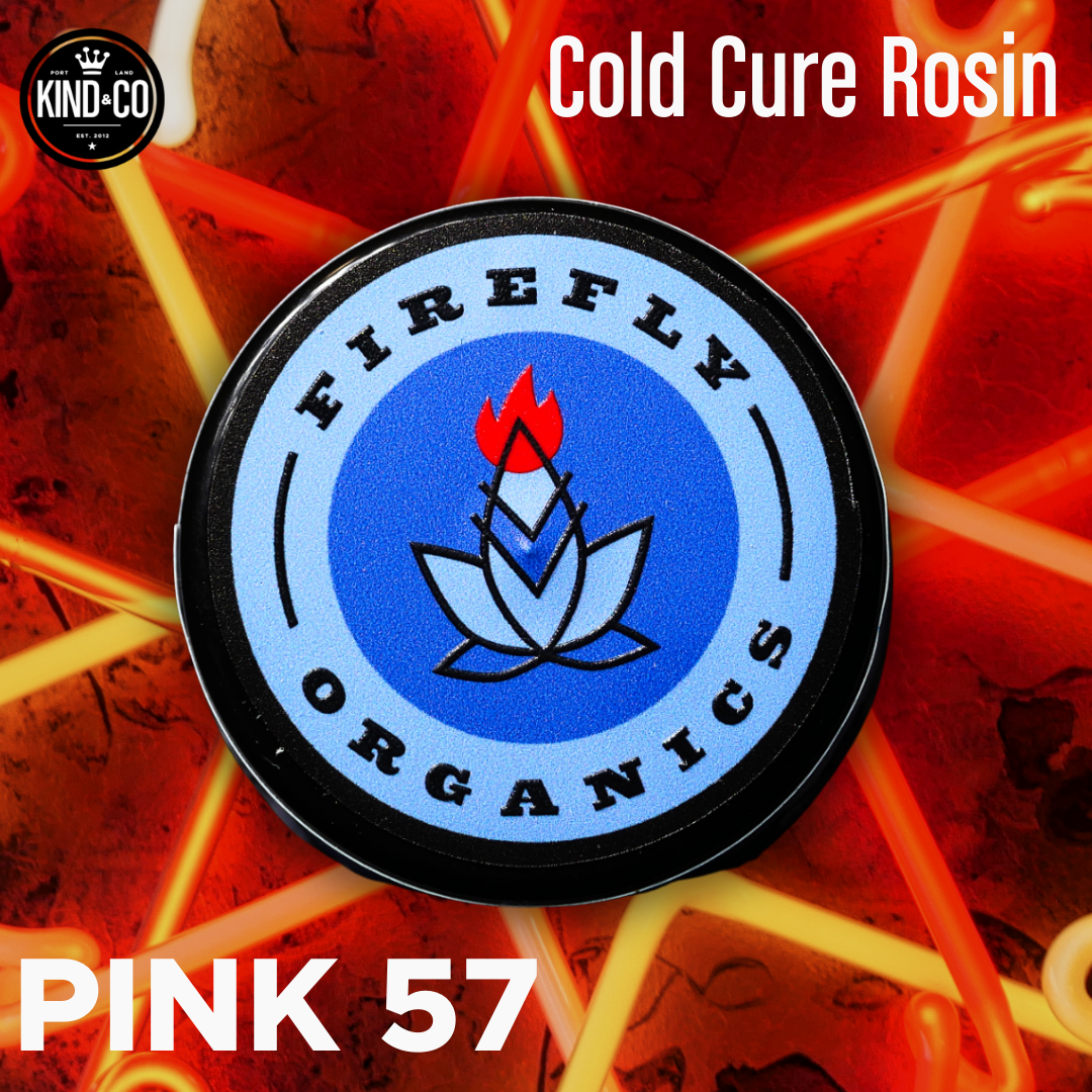 Photograph of product: Firefly // Pink 57 Live Rosin