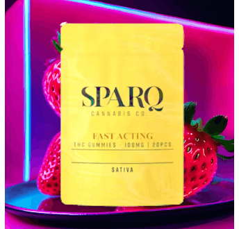 Photograph of product: Sour Strawberry Gummies | 20pk