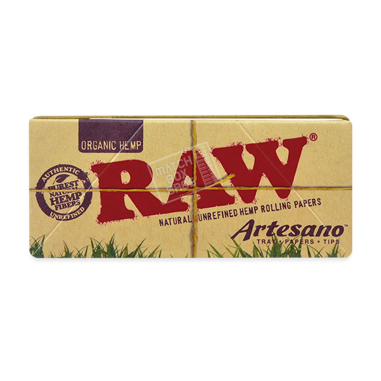 Photograph of product: Raw Organic Hemp Connoisseur King Size Slim + Tips