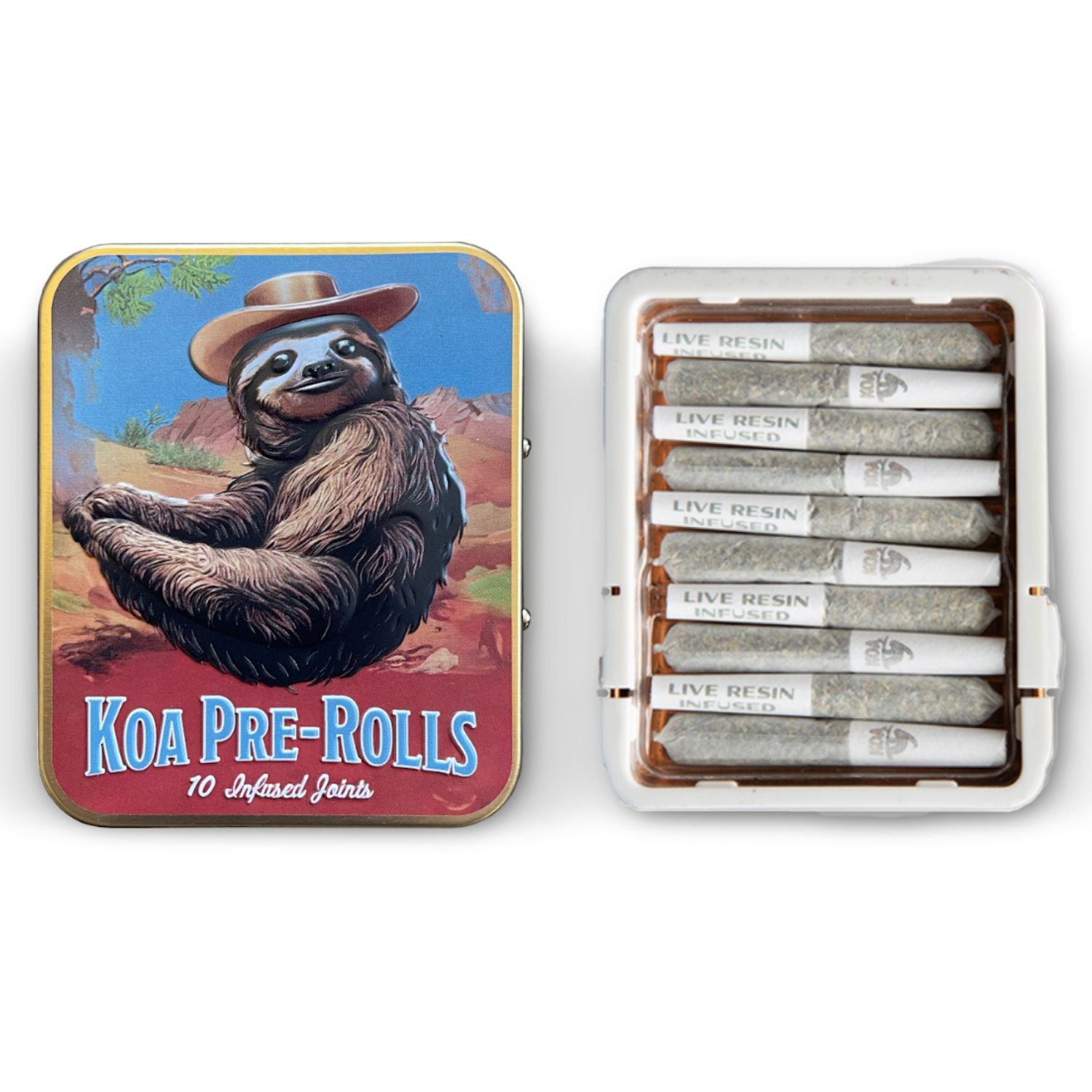 Photograph of product: Trop Cherry Live Resin Infused Pre Roll | 10 Pack