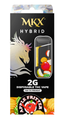 Photograph of product: MKX | APPLE FRITTER | HYBRID | DISPOSABLE VAPE | 2G