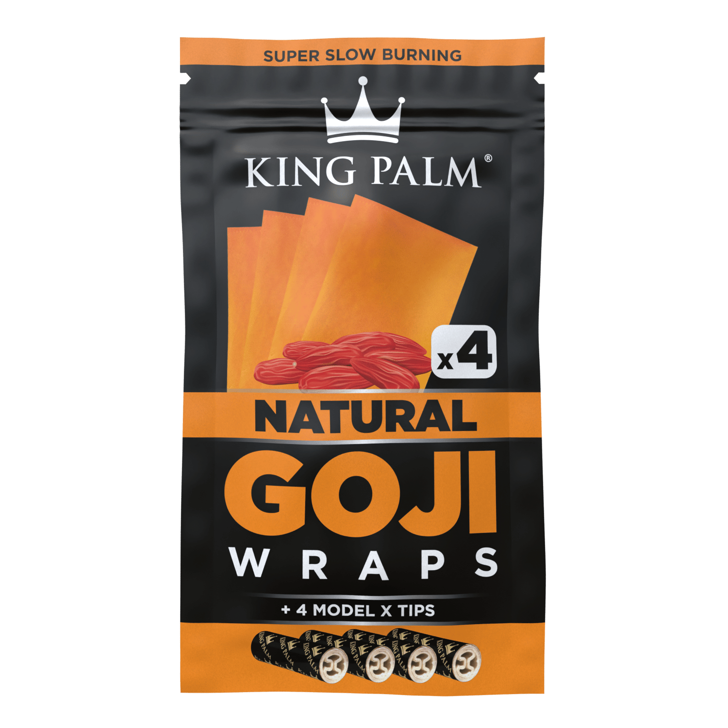 Photograph of product: King Palm // Natural Goji Wraps