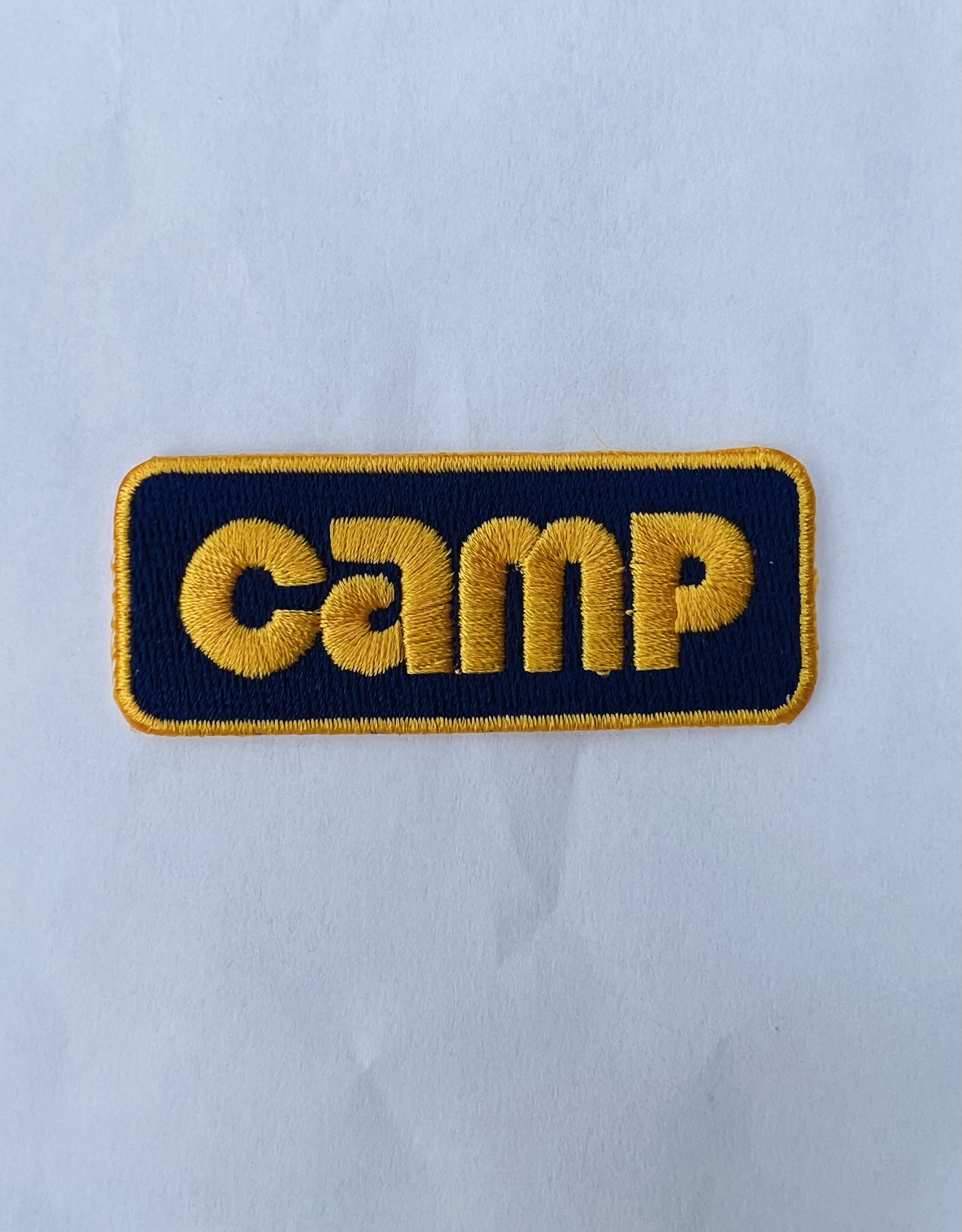 Photograph of product: CAMP Text Patch