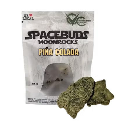 Photograph of product: SPACEBUDS MOONROCKS | PINA COLADA | 4G
