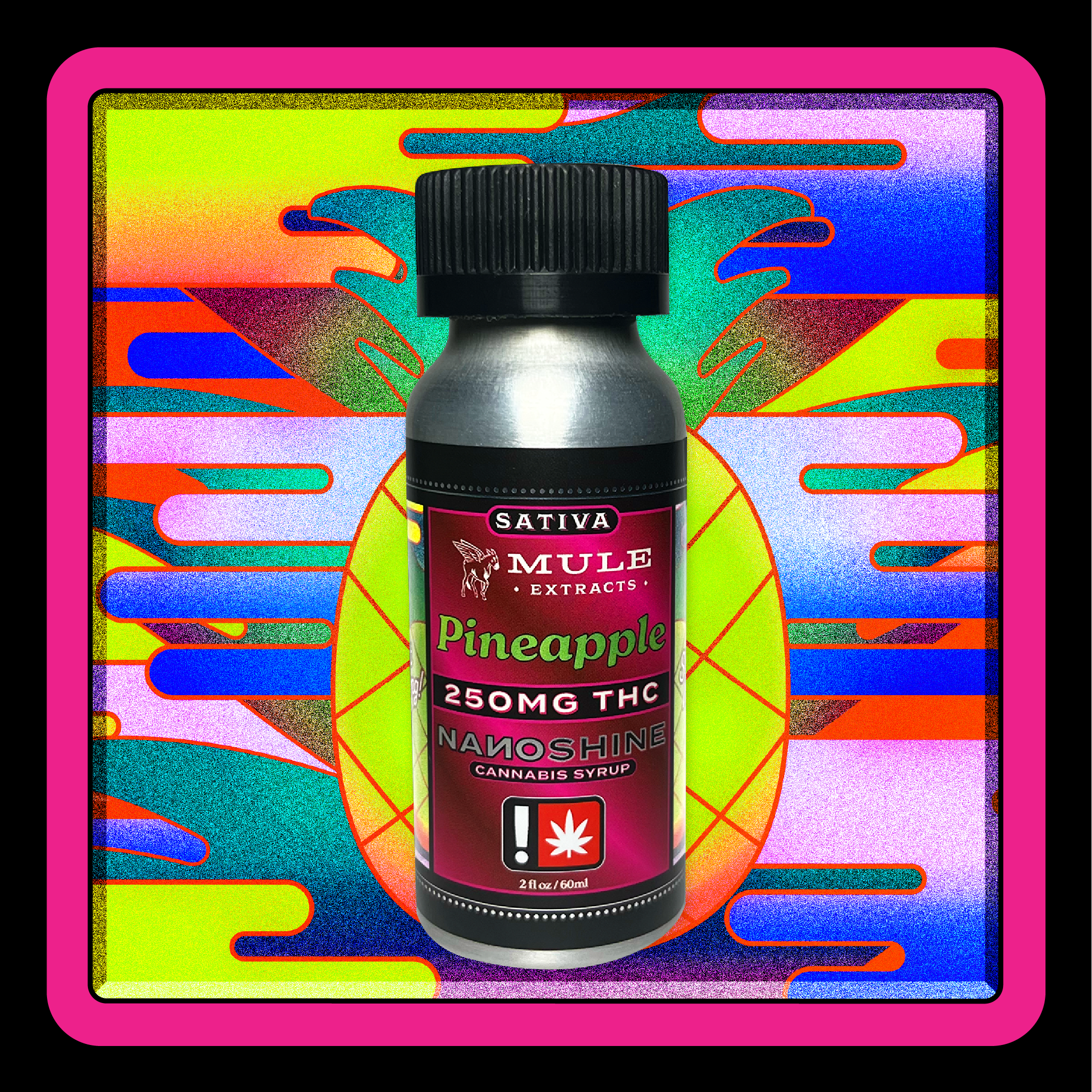 Photograph of product: Mule > Tinctures 250mg > Pineapple NanoShine > Oui'd