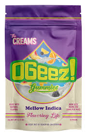 Photograph of product: Ogeez | The Creams | Mellow Oui'd | 100mg 10 Pack