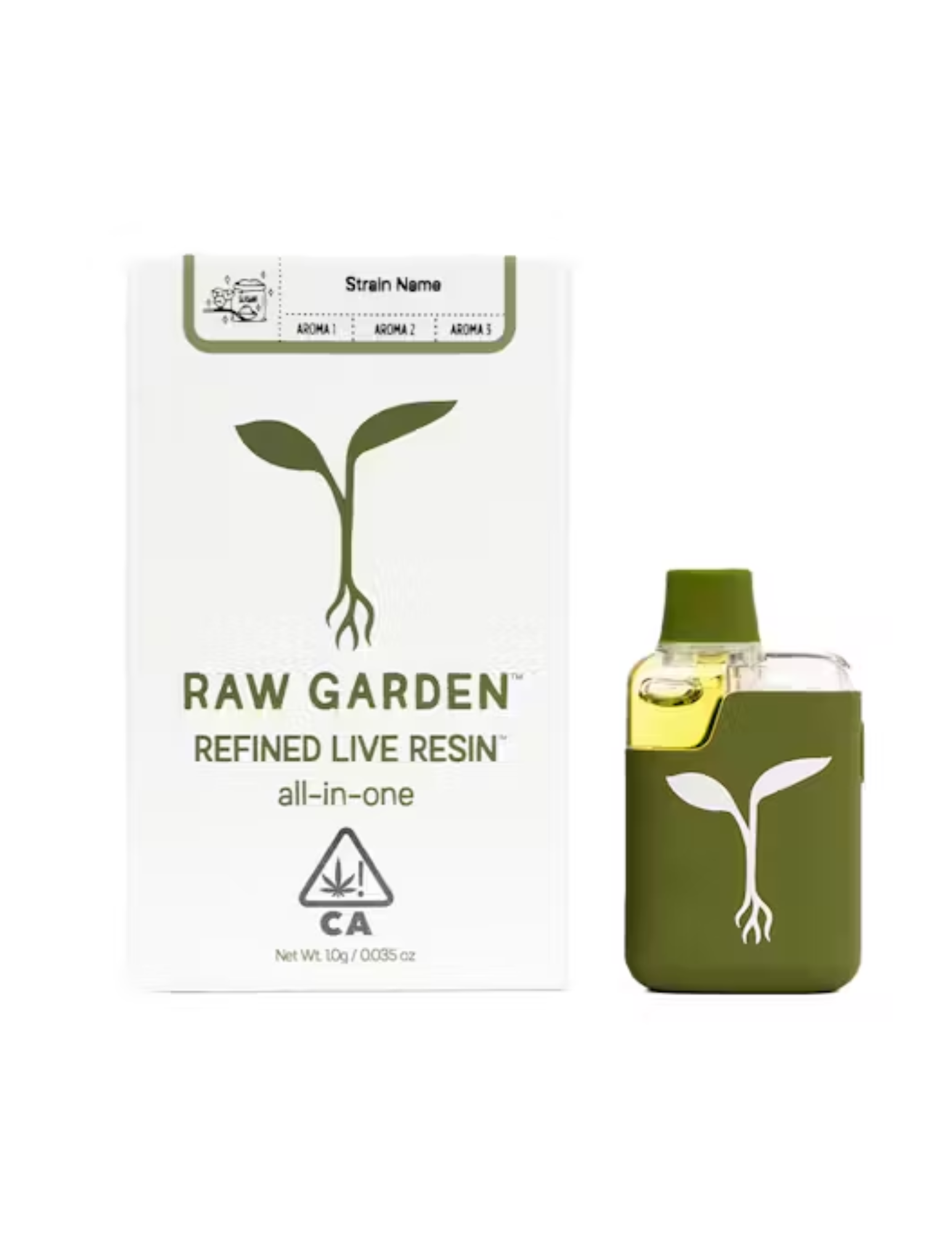 Photograph of product: PURPLE UNICORN (I) 1G REFINED LIVE RESIN ALL-IN-ONE