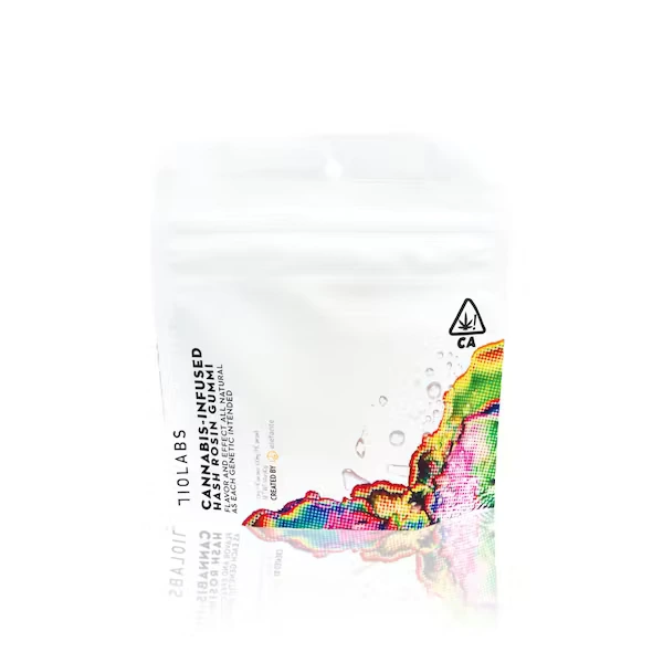 Photograph of product: 710 LABS - 10mg x 10pk Hash Rosin Gummies - Sundae Driver
