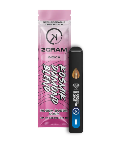 Photograph of product: Vape Disposable | Liquid Diamonds | Hubba Bubba