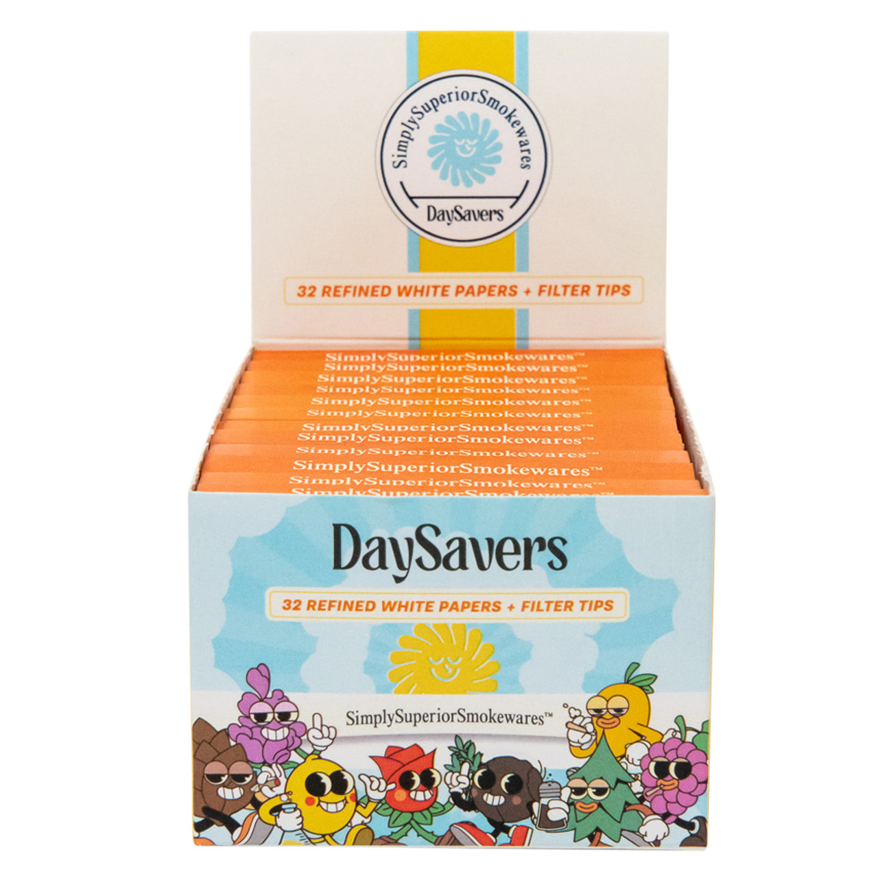 Photograph of product: DaySavers Rolling Papers with Filter Tips