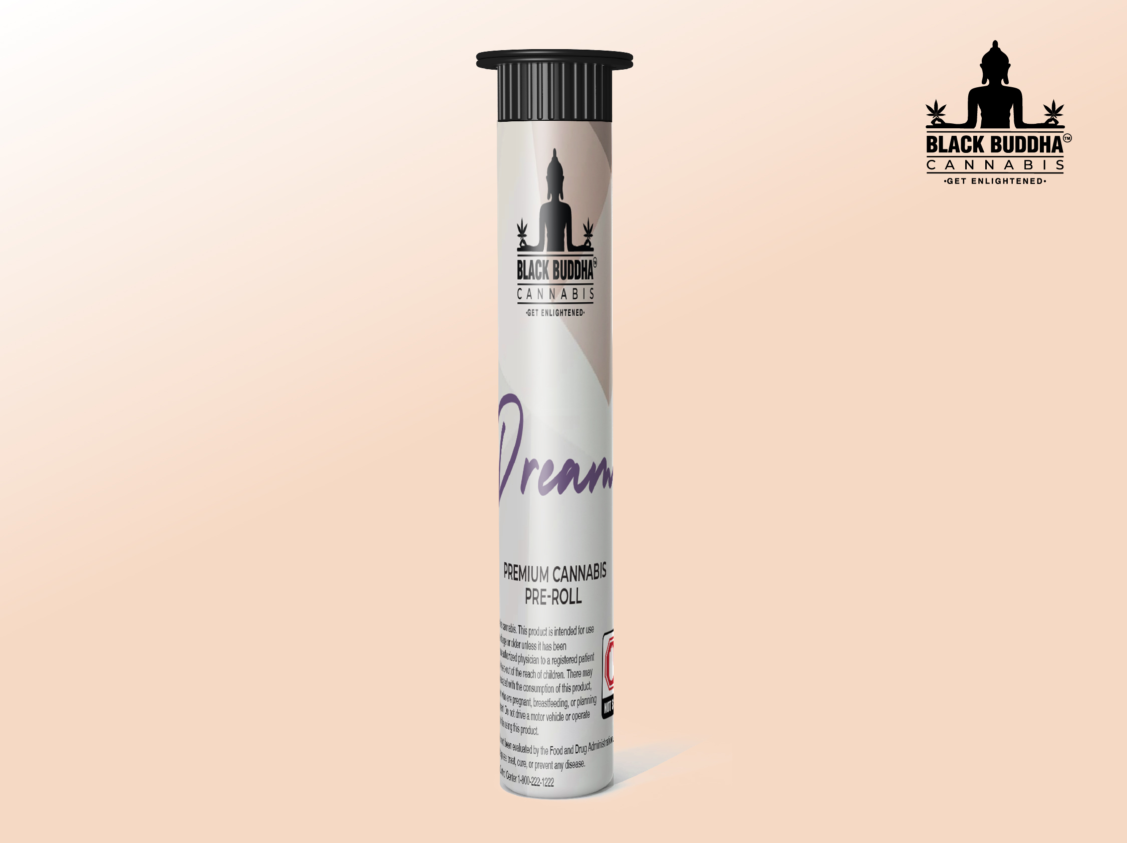 Photograph of product: Black Buddha | Dream OG Menthol (I) Pre Roll | 1g