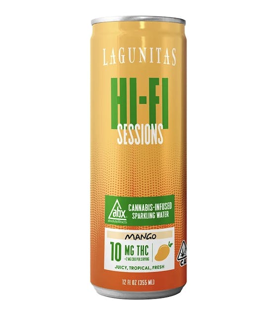 Photograph of product: Lagunitas - Hi Fi Sessions Mango 8.9mg THC - 