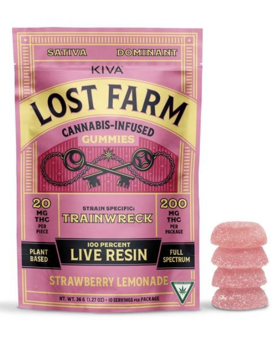 Photograph of product: Strawberry Lemonade | 200MG Live Resin Gummies