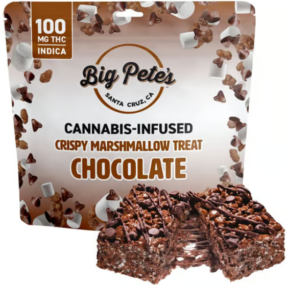 Photograph of product: Chocolate [I] - 100MG Crispy Marshmallow Treat