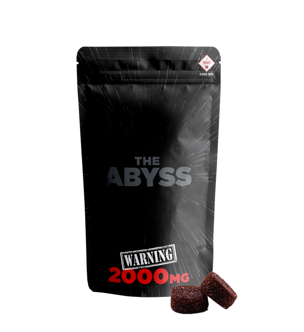 Photograph of product: The Abyss Red Blood Orange Gummies 2000mg