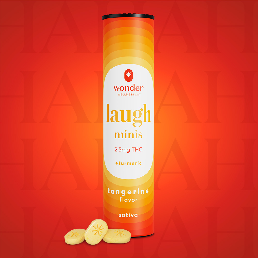 Photograph of product: Wonder Minis 100mg Laugh 40pk