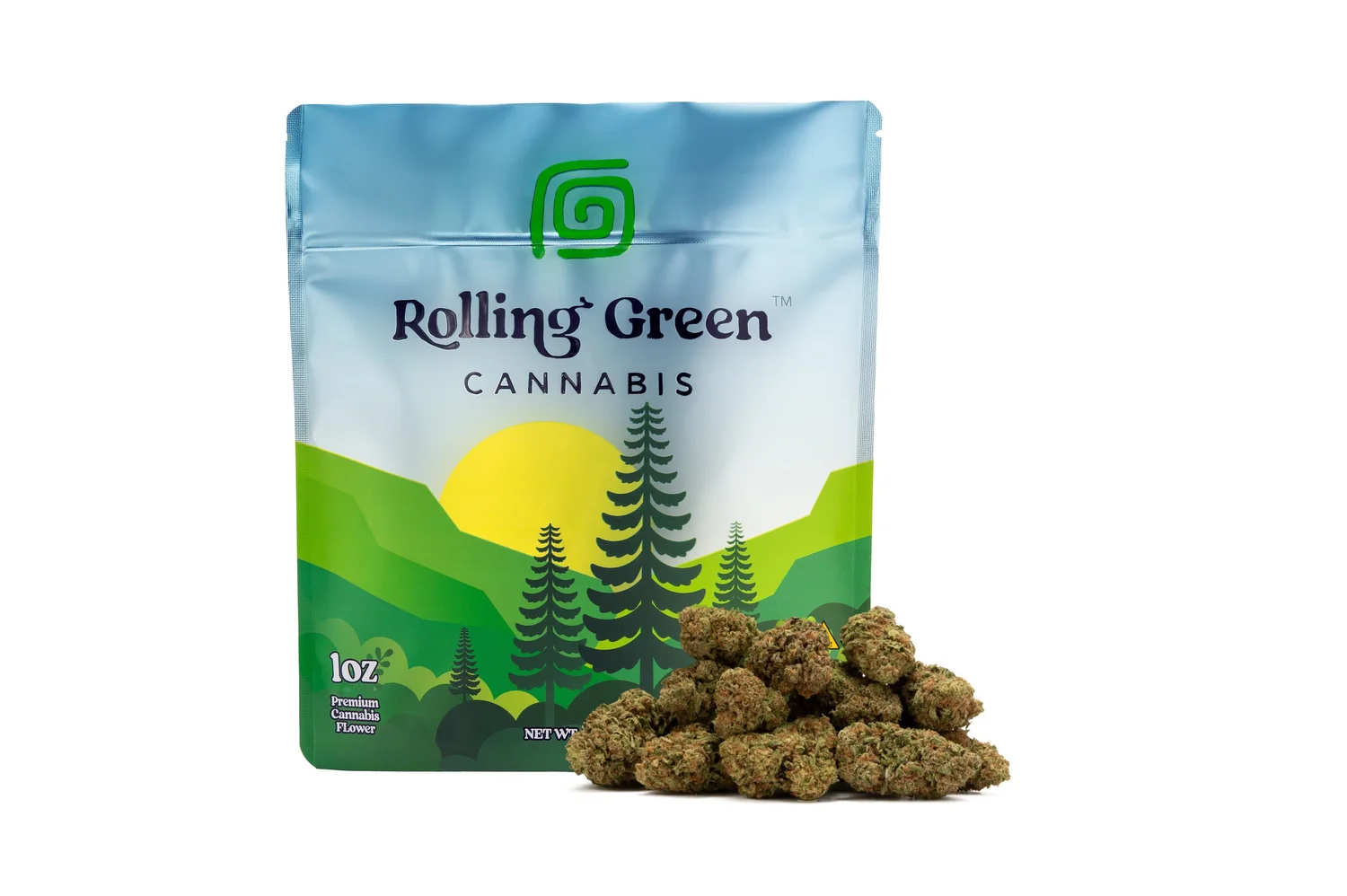 Photograph of product: Rolling Green | Day Dream | Flower | Hybrid - 28g