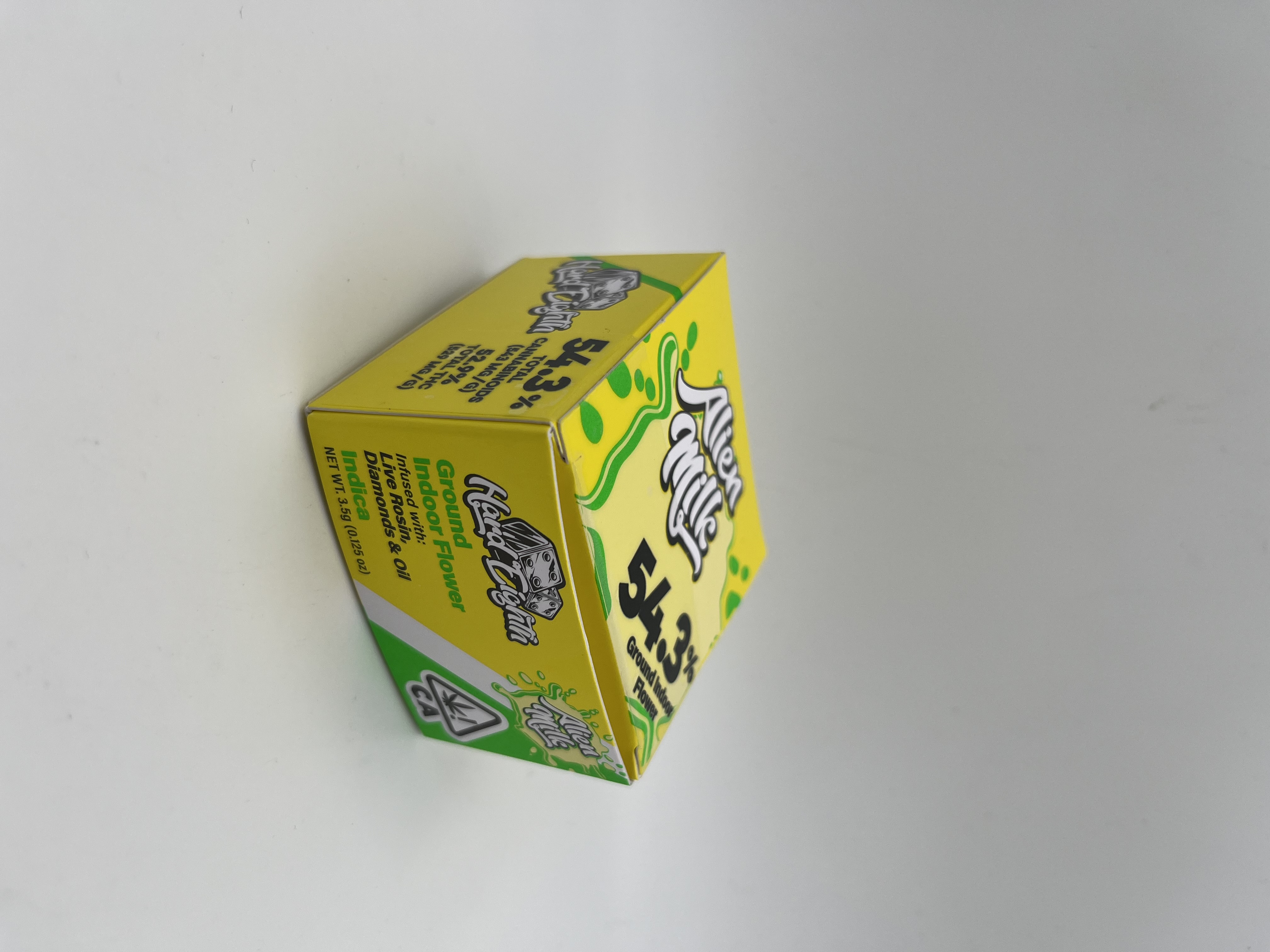 Photograph of product: Alien Milk Infused Grounds - Eighth