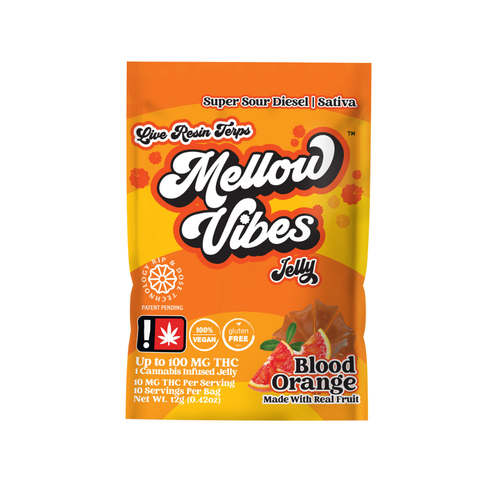 Photograph of product: Mellow Vibes - Blood Orange (100MG)
