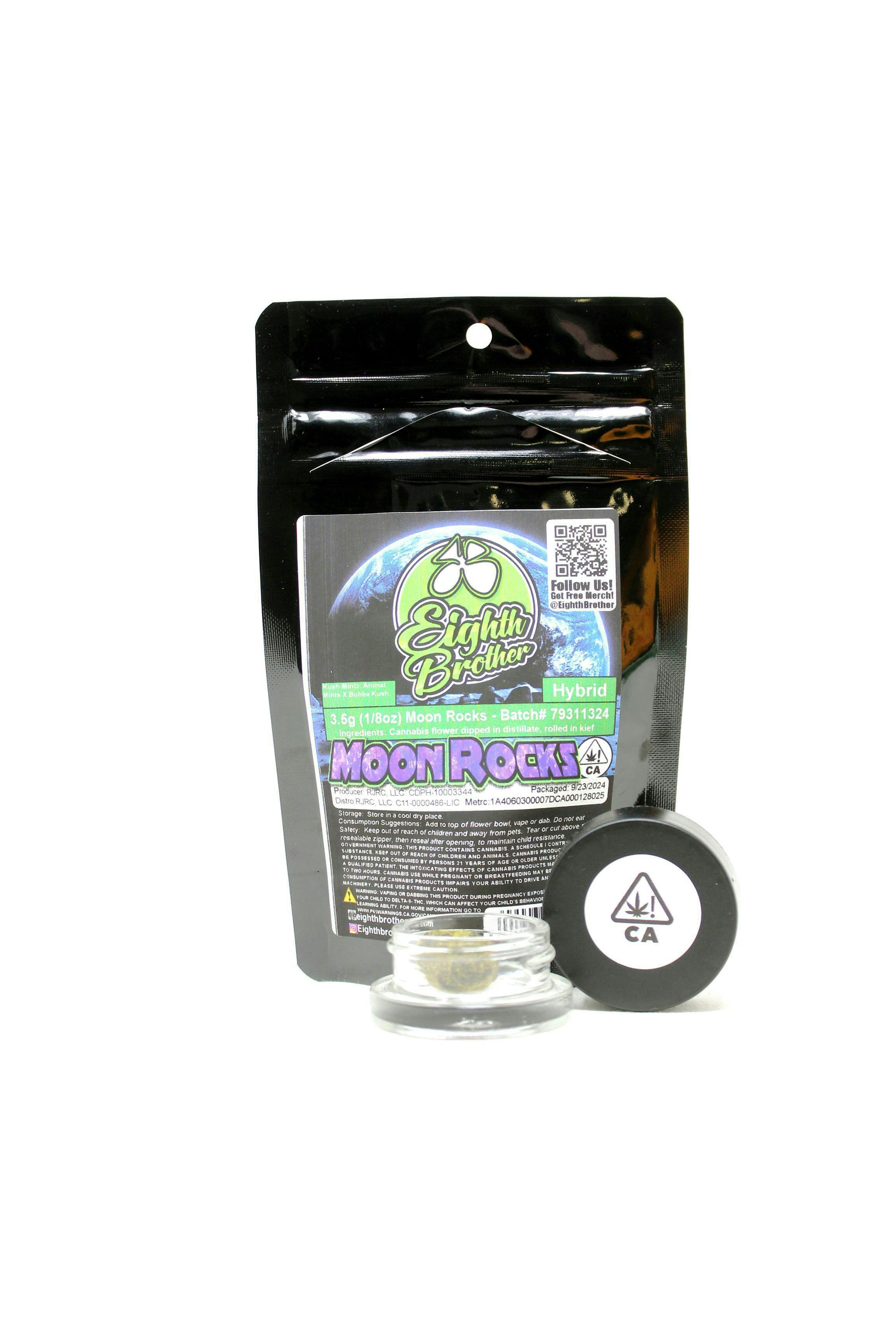 Photograph of product: EIGHTH BROTHER | KUSH MINTZ | MOONROCK FLOWER | - 3.54g