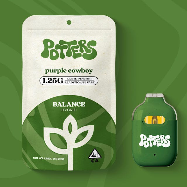 Photograph of product: PURPLE COWBOY 1.25G - DISP - 