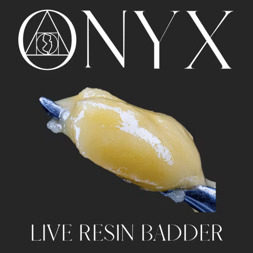 Photograph of product: Onyx Concentrate 1g Live Resin- SLH RBX3 (Badder)