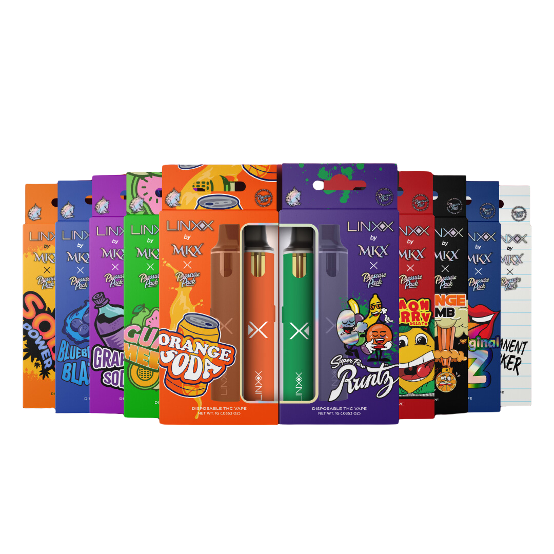 Photograph of product: MKX Linxx | Super Pure Runtz Disposable Vape | 1g