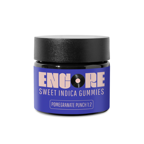 Photograph of product: Pomegranate Punch | 1:2 CBN:TH-oui | 10 x 11mg