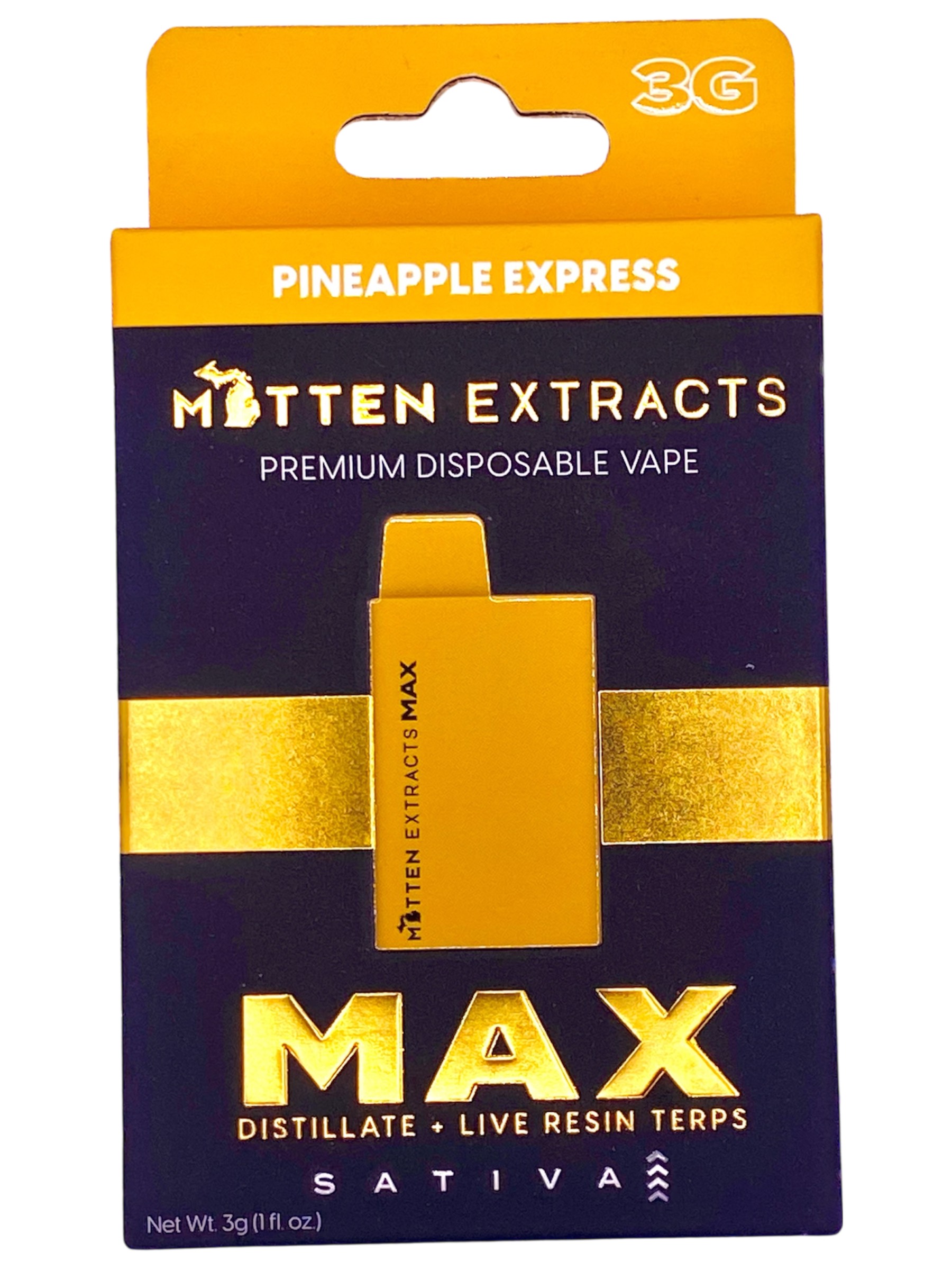 Photograph of product: Pineapple Express Max Disposable