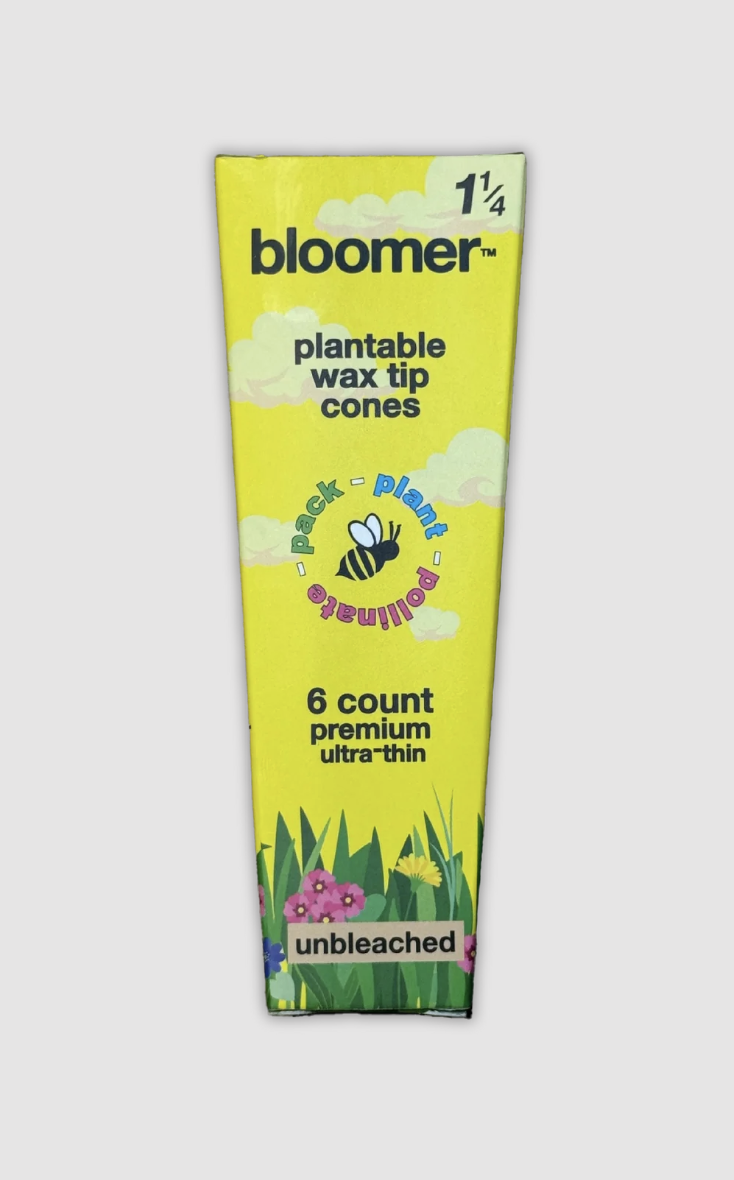 Photograph of product: Bloomer | Plantable Wildflower Seed Tip CONES | 1 1/4 size
