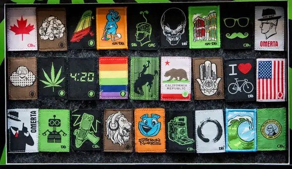 Photograph of product: DIME BAGS | Velcro Patches Assorted- $8