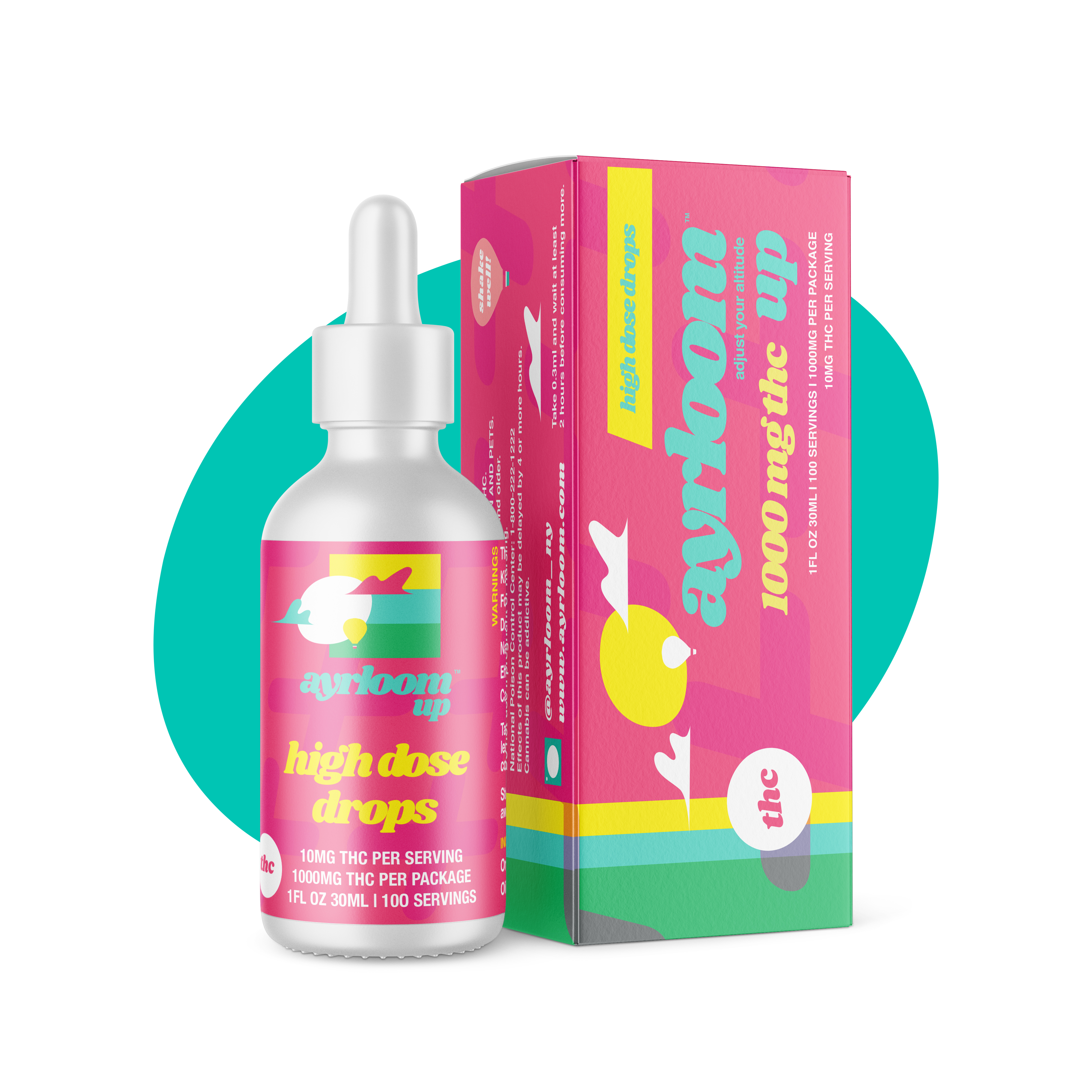 Photograph of Product: Ayrloom | 1000mg THC Drops